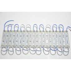 Світлодіодний модуль 5630 SMD 3 LED, 12V, синій, пластиковий корпус