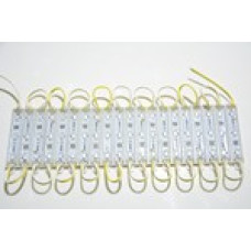 Світлодіодний модуль 5630 SMD 3 LED, 12V, жовтий, пластиковий корпус