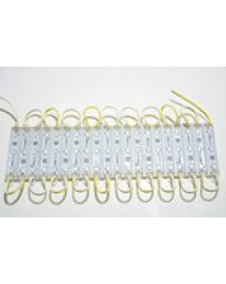 Світлодіодний модуль 5630 SMD 3 LED, 12V, жовтий, пластиковий корпус