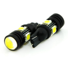 Автолампа LED T10 W5W 4SMD 12V біла (габарит/номер/салон)