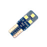 Автолампа LED T10 W5W 6SMD 3030 12V біла (габарит/номер/салон)