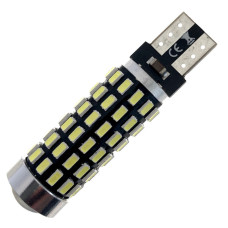 Автолампа LED T10 W5W 78SMD 3014 12V біла (габарит/номер/салон)