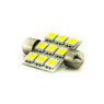 Автомобільна лампа підсвітки салону, номера  12V AC (C5W) 9SMD 5050 36мм 130Lm БІЛИЙ