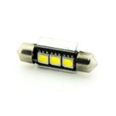Автомобільна лампа підсвітки салону, номера 12V AC (C5W) 3SMD 5050 36мм обманка 45Lm БІЛИЙ Автомобільна лампа підсвітки салону, номера 12V AC (C5W) 3SMD 5050 36мм обманка 45Lm БІЛИЙ
