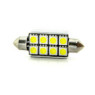 Автомобільна лампа підсвітки салону, номера  12V AC (C5W) 8SMD 5050 41мм обманка 112Lm БІЛИЙ