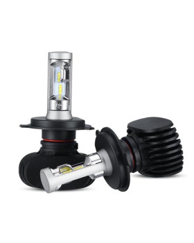 Автомобільна світлодіодна лампа S1 H4 Hi/Lo CSP LED NO COOLER 25W 3000 LM Автомобільна світлодіодна лампа S1 H4 Hi/Lo CSP LED NO COOLER 25W 3000 LM