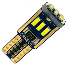 Автолампа LED T10 W5W 9SMD 3014 12V біла (габарит/номер/салон) Автолампа LED T10 W5W 9SMD 3014 12V біла (габарит/номер/салон)