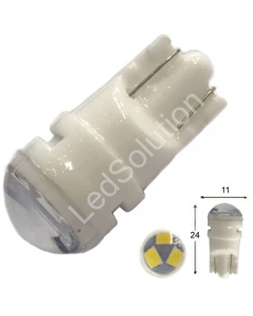 Автолампа LED T10 W5W 3SMD 2835 12V біла (габарит/номер/салон) Автолампа LED T10 W5W 3SMD 2835 12V біла (габарит/номер/салон)
