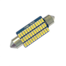 Автомобільна лампа підсвітки салону, номерного знака 12V AC (C5W) 36SMD 3014 41мм драйвер 260Lm БІЛИЙ Автомобільна лампа підсвітки салону, номерного знака 12V AC (C5W) 36SMD 3014 41мм драйвер 260Lm БІЛИЙ