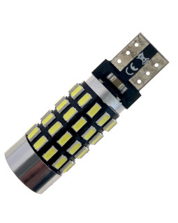 Автолампа LED T10 W5W 54SMD 3014 12V біла (габарит/номер/салон) Автолампа LED T10 W5W 54SMD 3014 12V біла (габарит/номер/салон)