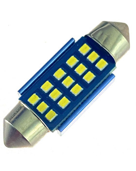 Автомобільна лампа підсвітки салону, номера 12V AC (C5W) 15SMD 2016 36мм обманка БІЛИЙ Автомобільна лампа підсвітки салону, номера 12V AC (C5W) 15SMD 2016 36мм обманка БІЛИЙ