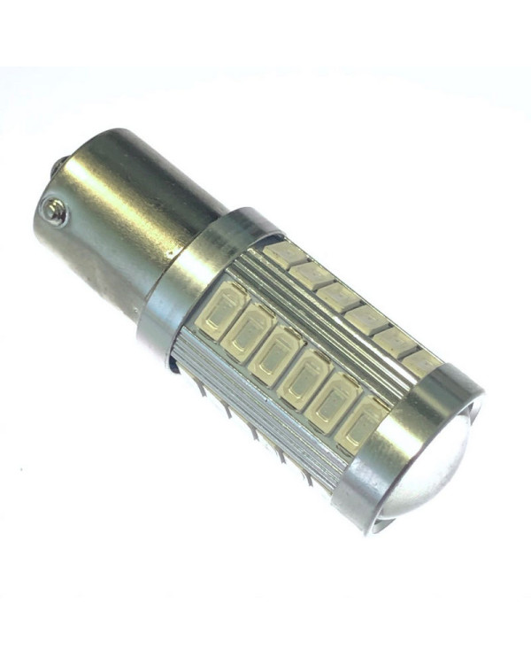 Світлодіодна автолампа P21W BA15s 12V 1156 33SMD 5630 ЧЕРВОНИЙ Світлодіодна автолампа P21W BA15s 12V 1156 33SMD 5630 ЧЕРВОНИЙ