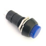 Кнопка з фіксацією 12mm (PBS-11A) BLUE