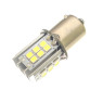 Світлодіодна автолампа P21W BA15s 12V 1156 24SMD 2835 + драйвер 600Lm БІЛИЙ