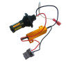 12 DRL + TURN (WHITE+YELLOW) Гумовий набір CHUCK SET патрон 7440 (W21W)