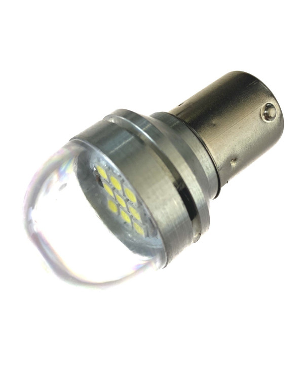 Світлодіодна автолампа P21/5W BAY15d 12-24V 1157 9SMD 3030 пластиковий корпус UA 375/1000Lm БІЛИЙ Світлодіодна автолампа P21/5W BAY15d 12-24V 1157 9SMD 3030 пластиковий корпус UA 375/1000Lm БІЛИЙ