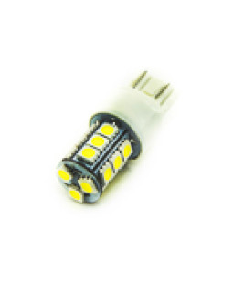 Світлодіодна автолампа W21/5W W3x16q 12V 7443 18SMD 5050 80/145Lm БІЛИЙ Світлодіодна автолампа W21/5W W3x16q 12V 7443 18SMD 5050 80/145Lm БІЛИЙ