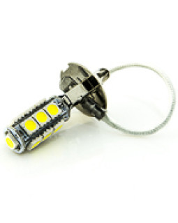 Автолампа H3 13 SMD 5050 LED 24V біла – світлодіодна протитуманна лампа Автолампа H3 13 SMD 5050 LED 24V біла – світлодіодна протитуманна лампа