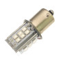 Світлодіодна автолампа P21W BA15s 12V 1156 24SMD 2835 + драйвер Червоний