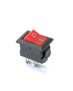 Перемикач 2PIN 10x15 RED Перемикач 2PIN 10x15 RED