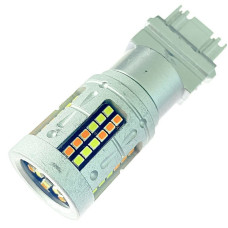 Світлодіодна автолампа P27/7W W2.5x16q 12V 3157 36SMD 2016 (БІЛИЙ)+36SMD 2016 (ЖОВТИЙ) двоколірна Світлодіодна автолампа P27/7W W2.5x16q 12V 3157 36SMD 2016 (БІЛИЙ)+36SMD 2016 (ЖОВТИЙ) двоколірна