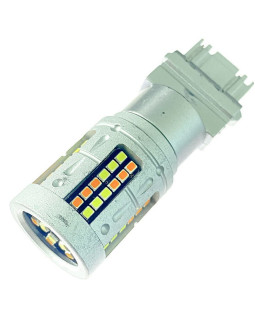 Світлодіодна автолампа P27/7W W2.5x16q 12V 3157 36SMD 2016 (БІЛИЙ)+36SMD 2016 (ЖОВТИЙ) двоколірна Світлодіодна автолампа P27/7W W2.5x16q 12V 3157 36SMD 2016 (БІЛИЙ)+36SMD 2016 (ЖОВТИЙ) двоколірна