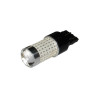 Світлодіодна автолампа W21W W3x16d 12V 7440 144SMD 3014 Червона лінза