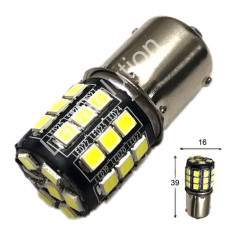 Світлодіодна автолампа 12V 1157 33SMD 2835 750Lm нова БІЛИЙ