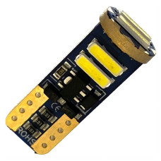 Автолампа LED T10 W5W 6SMD 12V біла (габарит/номер/салон) Автолампа LED T10 W5W 6SMD 12V біла (габарит/номер/салон)