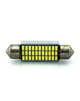 Автомобільна лампа підсвітки салону, номера 12V AC (C5W) 33SMD 3014 42мм білий обманка 330Lm Автомобільна лампа підсвітки салону, номера 12V AC (C5W) 33SMD 3014 42мм білий обманка 330Lm