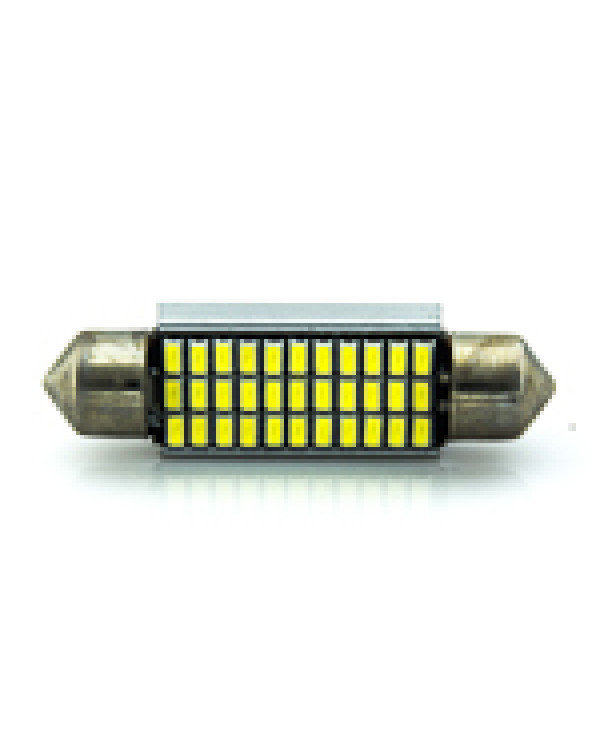 Автомобільна лампа підсвітки салону, номера 12V AC (C5W) 33SMD 3014 42мм білий обманка 330Lm Автомобільна лампа підсвітки салону, номера 12V AC (C5W) 33SMD 3014 42мм білий обманка 330Lm