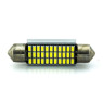 Автомобільна лампа підсвітки салону, номера 12V AC (C5W) 33SMD 3014 42мм білий обманка 330Lm