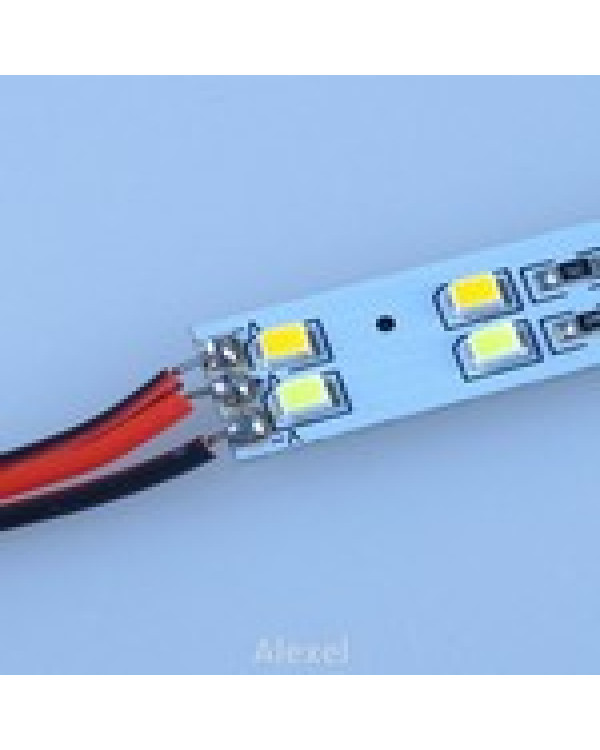 12V Смуга алюм. 2835 144smd (resistor 390) 10 mm duo color 6000K-3000К