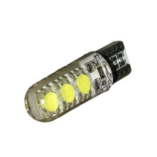 Автолампа LED T10 W5W 6SMD 5050 24V біла (габарит/номер/салон) Автолампа LED T10 W5W 6SMD 5050 24V біла (габарит/номер/салон)