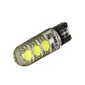 Автолампа LED T10 W5W 6SMD 5050 24V біла (габарит/номер/салон)