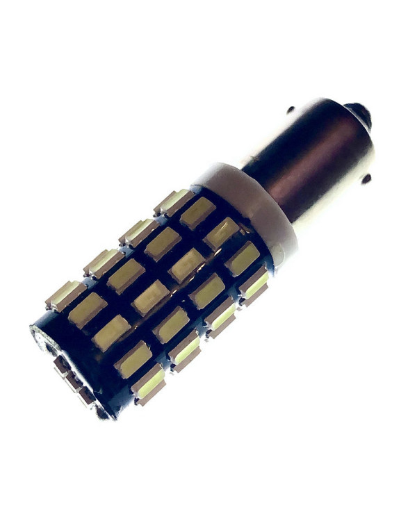 Автомобільна лампа підсвітки габаритів 12V T4W (BA9s) 54SMD 3014 520Lm БІЛИЙ Автомобільна лампа підсвітки габаритів 12V T4W (BA9s) 54SMD 3014 520Lm БІЛИЙ