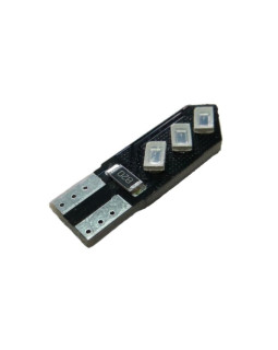 Автолампа LED T10 W5W 6SMD 5630 12V синя (габарит/номер/салон) Автолампа LED T10 W5W 6SMD 5630 12V синя (габарит/номер/салон)