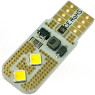 Автолампа LED T10 W5W 4SMD 3030 12V біла (габарит/номер/салон)