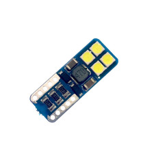 Автолампа LED T10 W5W 8SMD 3030 12V біла (габарит/номер/салон)