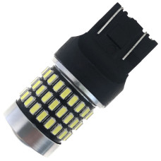 Світлодіодна автолампа W21/5W W3x16q 12V 7443 78SMD 3014 лінза 260/560Lm БІЛИЙ Світлодіодна автолампа W21/5W W3x16q 12V 7443 78SMD 3014 лінза 260/560Lm БІЛИЙ