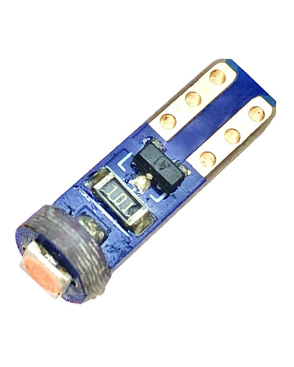 Світлодіодна автолампа панелі приладів 12 T5 1SMD 3030 ЖОВТА Світлодіодна автолампа панелі приладів 12 T5 1SMD 3030 ЖОВТА