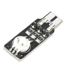12V T10 (W5W) 2W мультицвет флеш RGB 12V T10 (W5W) 2W мультицвет флеш RGB