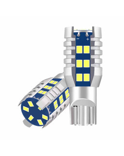 Світлодіодна автолампа 12V T15 (W16W) 30SMD 2016 +драйвер Білий Світлодіодна автолампа 12V T15 (W16W) 30SMD 2016 +драйвер Білий