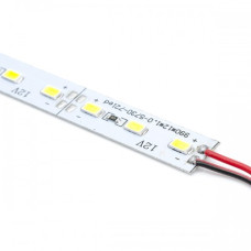 12V Смуга алюм. 5630 72smd (resistor 390) 10 mm WARM WHITE 4300K