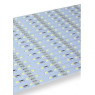 24V Смуга алюм. 5630 72smd (resistor 390) 10 mm WARM WHITE 4300K