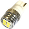 Автолампа LED T10 W5W 4SMD 12V біла (габарит/номер/салон)