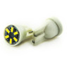 Автолампа LED T10 W5W 6SMD 3014 12V біла (габарит/номер/салон)