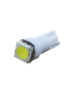Світлодіодна автолампа панелі приладів 12 T5 1SMD 5050 БІЛА Світлодіодна автолампа панелі приладів 12 T5 1SMD 5050 БІЛА