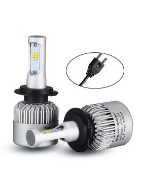 Автомобільна світлодіодна лампа S2 H7 CSP LED TURBO 36 W 8000 LM