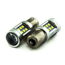 Світлодіодна автолампа P21W BA15s 12V 1156 21SMD 2835 1200Lm БІЛИЙ